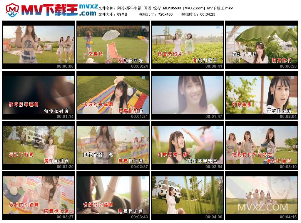 阿冷-那年幸福_国语_流行_MD105533